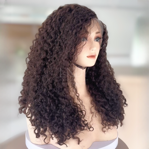 Productos más vendidos pelucas rizadas birmanas de 100% cabello humano vietnamita cabello humano real - Product Image 5