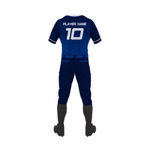 Uniforme de baseball sur mesure de haute qualité, polyester/coton, respirant, séchage rapide, couleurs personnalisées, nouvel ensemble en vente - Product Image 6