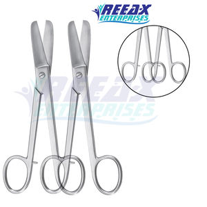 Juego de Tijeras para Vendajes de Acero Inoxidable de Alta Calidad de 5.5 Pulgadas para Cirugías, Certificación CE, Reutilizables, 1 Año de Garantía, REEAX ENTERPRISES - Product Image 6