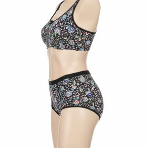 ชุดชั้นในสตรีแบบกระชับทรง พิมพ์ลาย ระบายอากาศได้ดี ผลิตจากผ้าฝ้ายเนื้อนุ่ม สวมใส่สบาย พร้อมคุณสมบัติเสริมรูปร่าง เหมาะสำหรับใส่ในชีวิตประจำวัน - Product Image 3