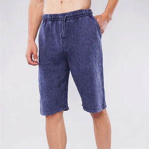 กางเกงขาสั้นลำลองสำหรับผู้ชายกางเกงขาสั้นผ้าฝ้าย - Product Image 1