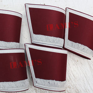 Craft Provincial Grand Stewards Lodge Oficiales Guanteletes Masonic Regalia Puños de mano con flecos - Product Image 5