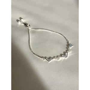 Bracciale cuore ascensore 925 Sterling Silver