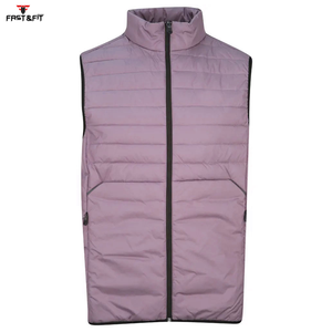 Gilet matelassé réversible pour homme, conçu sur mesure, formel, printemps, extérieur, imperméable, respirant, coupe-vent, chaud, 100% polyester, à capuche - Product Image 4