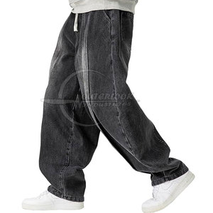 Best Quality 2025 Wide Leg Pants Custom Color New Design Design Men High Quality Fashion Pants For Men - Product Image 2