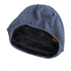 Bonnet en tricot d'hiver de couleur unie avec logo de broderie personnalisé à la mode Bonnet d'hiver chaud sur mesure - Product Image 3