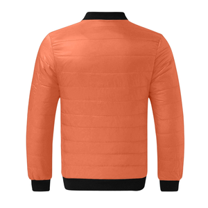 Chaqueta Bomber Acolchada de Invierno para Hombre, Diseño Personalizado, Informal, de Primera Calidad, Elegante, con Bolsillos - Product Image 2