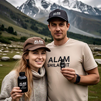 Cápsulas de Shilajit Puro del Himalaya Aprobadas por GMP, 100% Naturales, Orgánicas, Secadas al Sol, Ácido Fúlvico, Paquete de 30 Piezas, Inmunidad, Mujeres Embarazadas