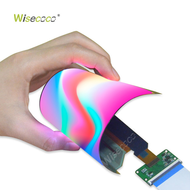 6 Inch 2160x1080 Full HD Small Flexible Amoled Display Panel 6'' 1080P Ultra Thin Bendable Oled Flexible Display Rollable Screen