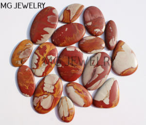 Noreen Jasper Cabochons Smooth Semiprecious Cabochons Venta al por mayor Lote Noreen Jasper Loose Gemstone Cabochon Lot Cristal natural - Product Image 2