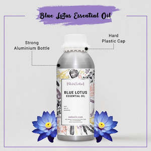 Aceite Esencial Puro de Loto Azul 100%, Grado Terapéutico y Cosmético, Extracto de Planta Orgánica, Función Hidratante y Aclarante - Product Image 4