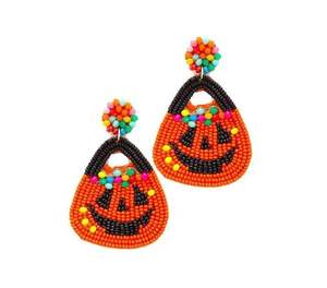 Pendientes de Cuentas Hechos a Mano por Diseñadores, Joyería Ligera de Cuentas de Semillas para Mujer al Mejor Precio - Product Image 4