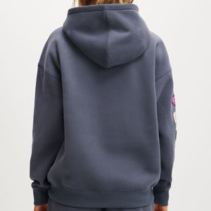 Diseño único Folkstone Drop Shoulder Sudadera con capucha gráfica de gran tamaño para mujer Sudaderas con capucha antiarrugas y transpirables para mujer Sudadera con cremallera - Product Image 1