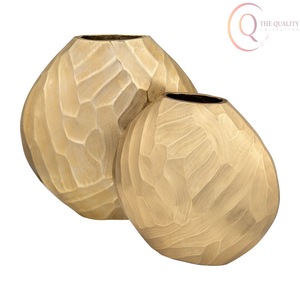 Vase décoratif de table en métal fait main moderne, conçu pour les maisons de luxe, les bureaux, l'hôtellerie, la décoration intérieure, haute qualité - Product Image 6