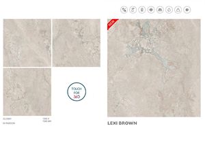 1200x1200mm Acabado brillante Baldosas de porcelana Fabricante indio Gran formato Baldosas de calidad premium para exportación de interiores de villas - Product Image 6