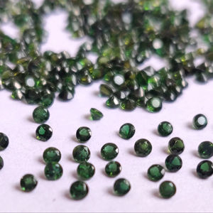 ทัวร์มาลีนสีเขียวธรรมชาติขนาด1.5มม. ทัวร์มาลีนสีเขียวทรงหลวม - Product Image 1