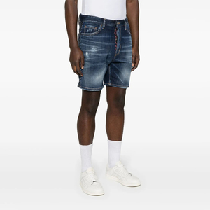 Vente en gros de shorts d'été en jean de haute qualité personnalisés, jeans courts pour hommes, shorts pour hommes, jeans de fitness réguliers, shorts pour hommes - Product Image 2
