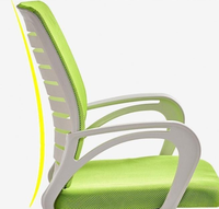Chaise de bureau professionnelle en maille noire Caractéristiques de confort Bureau de direction Chaise d'ordinateur bon marché Chaise de direction Matériel de jeu moderne