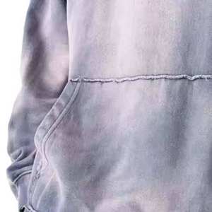 ชุดวอร์มมีฮู้ดสำหรับผู้ชายชุดวอร์มกางเกงขาบานแบบเรียงซ้อนกันระบายอากาศได้ดีซักได้ทั้งชายและหญิง - Product Image 6