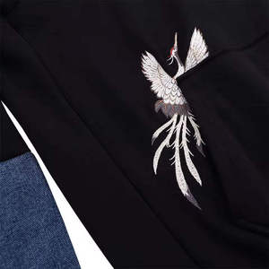 Prix de gros Mode hommes sweat à capuche broderie sweat à capuche haute qualité personnalisé hommes broderie sweats à capuche hommes - Product Image 6