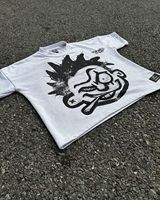 T-shirts formels unisexes en mélange de coton et de fibres de bambou, couleur unie, étiquette personnalisée, 300GSM/260g, impression numérique non tissée, écologiques