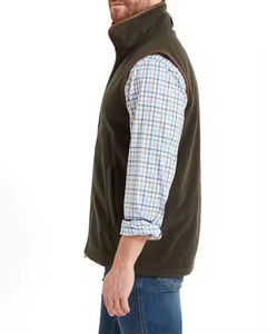 Nueva moda Otoño Invierno Stand Collar cálido al aire libre chaqueta de lana abrigo de cordero de talla grande Chaleco de hombre chalecos transpirables - Product Image 3