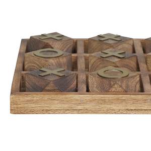 Jeu de Tic Tac Toe en Bois Portable Idéal pour les Rassemblements Familiaux, les Fêtes, l'Éducation, le Divertissement et la Compétition Amicale en provenance d'Inde - Product Image 3