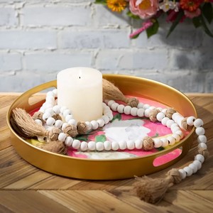 Custom Print Meena Aluminium Tray For Serving & Display Products For Living <b>Room</b> Restaurant Hotel Wedding Use - Product Image 6