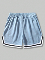 Shorts pour hommes élégants avec logo personnalisé, streetwear tendance, coupe décontractée, séchage rapide pour les activités quotidiennes estivales