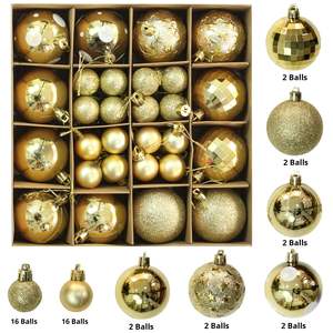 Ornement suspendu de Noël métal laiton décoration de Noël étoile arbre forme de coeur pour festival suspendu - Product Image 3