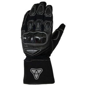 Nouveau design Gants courts de moto Gants antidérapants pour doigts complets en cuir élastique respirant et imperméable - Product Image 2