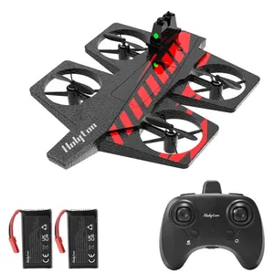 Dronehint HT40 2-en-1 Drone 3D Flips Headless Mode RC Quadcopter Avion Cadeau d'extérieur pour les enfants - Product Image 1
