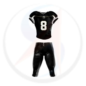 Uniforme de football américain à sublimation tendance pour équipes 2025 ensemble de maillots de football américain cousus sur mesure pour des performances élevées - Product Image 1