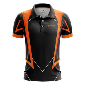 Camisas de Golf para Hombre de Alta Calidad, 100% Poliéster, Logotipo Personalizado, Sublimación, Transpirables, Estilo Casual, Tejido de Punto - Product Image 5