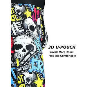 High Quality Athletic Mens <b>Boxer</b> <b>Briefs</b> <b>Long</b> Leg Trunks Underwear Classic Rise Knitted Fabric Anti-Bacterial Breathable Size 4XL - Product Image 2