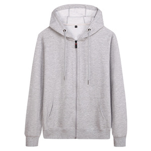 Sprint Autumn Styles Color sólido Unisex Custom Full Zip Up Hoodies Plus Size Men's Hoodies DDP Shipping - Product Image 6