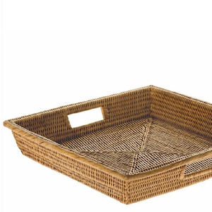 ถาดรองหวายทรงกลมทำด้วยมือสำหรับช่างฝีมือชาวเวียดนามสำหรับเสิร์ฟอาหารและตกแต่ง - Product Image 6