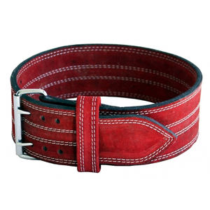 Ceinture de puissance d'haltérophilie unisexe professionnelle antidérapante réglable en cuir de vachette de haute qualité sur mesure - Product Image 3