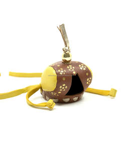 Capucha de cetrería Qatarí de cuero genuino estilo Hawking árabe con tirantes de cuero y artículos de cetrería - Product Image 3