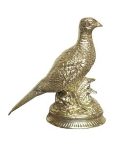 Pirinç sirk fil heykeli ile pirinç kaplama parlak lehçe fil heykeli ev ofis odası vitrin dekor heykeli için - Product Image 5