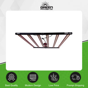 Corps en aluminium 650W Full Spectrum LED Grow Lights 4 Bars 120X120cm Couverture Qualité Premium Excellente Performance Design Dernier cri - Product Image 3