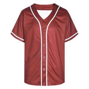เสื้อเบสบอลแห้งเร็วสำหรับผู้ชายเสื้อใส่เล่นกีฬาพิมพ์โลโก้ได้ตามต้องการ - Product Image 1