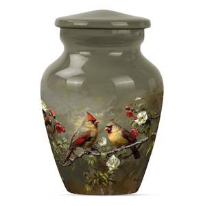 โกศสำหรับมนุษย์ขี้เถ้ากระดูกโกศสำหรับเป็นของชำร่วยเฉพาะของตกแต่งทันสมัยของขวัญสำหรับคนรักนกสำหรับผู้ชายและผู้หญิง - Product Image 1