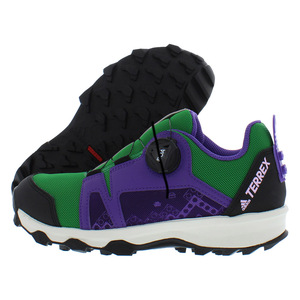 Zapatos Adidas Terrex Agravic Boa Lego para Niños Color: Verde/Morado 100% Auténticos - Product Image 1