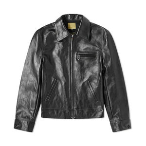 EW แฟชั่นฤดูใบไม้ร่วงเสื้อแจ็คเก็ตหนังแท้เข้ารูปปกตั้งของผู้ชายใหม่คุณภาพระดับพรีเมียมผลิตในปากีสถาน - Product Image 1