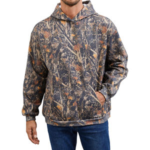 Long Sleeve Hoodie for Men Anti-UV Sun Protection Clothes Shirt Jungle Camouflage <b>Hoodies</b> - Product Image 5