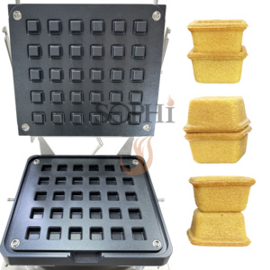 Tùy chỉnh khuôn thương mại sử dụng hình vuông tartlet Shell Maker <span class=keywords><strong>Mini</strong></span> Tart Pie froming máy cho doanh nghiệp nhỏ - Product Image 5