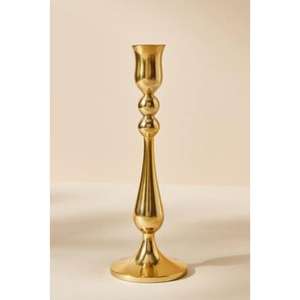 High-quality brass <b>candle</b> holder for traditional home interiors elegant <b>dinner</b> table setting and luxurious wedding decorations - Product Image 3