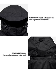 2025 chaquetas Unisex de poliéster de nailon de concha suave para hombre, chaquetas de hombre con cuello levantado decoradas con bordado de Año Nuevo - Product Image 2