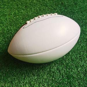 Venta al por mayor directa de fábrica Balones de fútbol americano Firma Rugby en blanco con PU resistente al desgaste No. 1 3 6 - Product Image 5